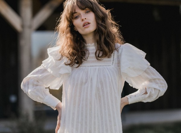 White Louise blouse