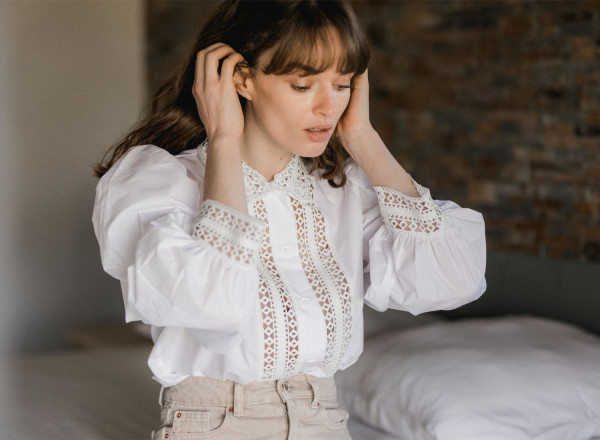 Chemise Hermine blanche