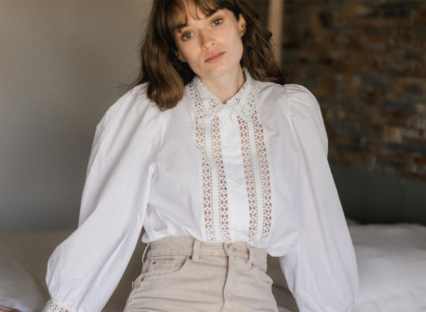 Chemise Hermine blanche
