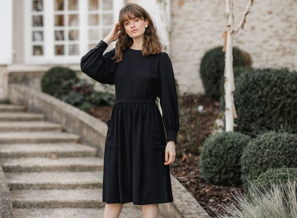 Robe noire Suzanne 