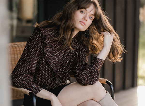 Blouse Emeline imprimé 